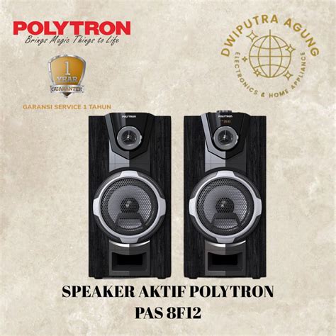 Jual Speaker Aktif Polytron Pas8f12 Pas 8f12 Speaker Aktif Bluetooth