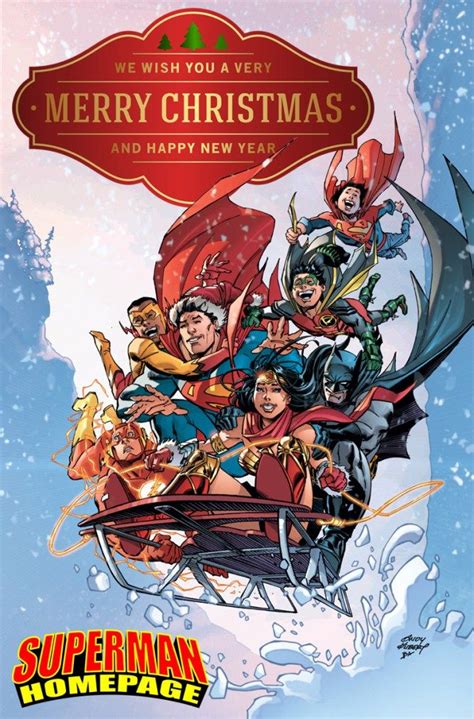 Merry Christmas Happy Holidays And A Super New Year Dc Comics