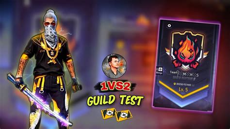 Ff Live Guild Test Vs Only One Tap Guild Testing Live Team Mhs