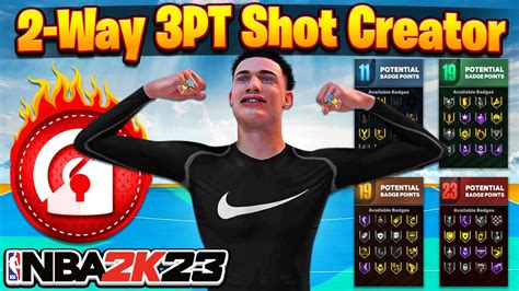 My 67 2 Way 3pt Shot Creator Is Gamebreaking In Nba 2k23 67 Point