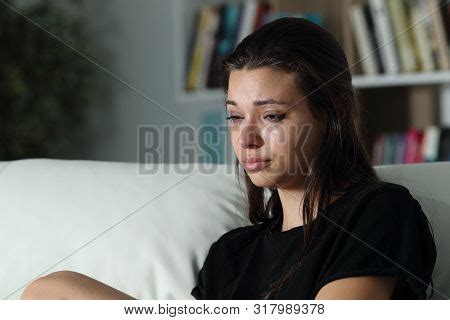 Sad Girl Crying Image & Photo (Free Trial) | Bigstock