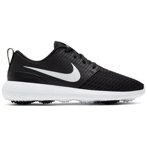 Buy Nike Women's Roshe G Golf Shoes Black/Metallic White | Golf Discount