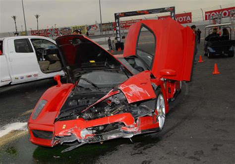 Extremely Rare Supercar Worth 14 Million Destroyed After Hitting Curb