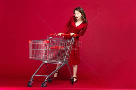 Image Of Womens Shopping Cart Picture And Hd Photos Free Download On