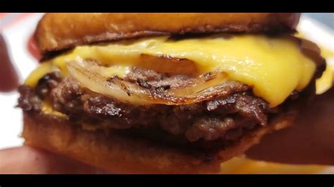 ASMR American Cheeseburger. (Cooking Only Video). - YouTube