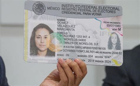 Veridos México hará las nuevas credenciales de elector: INE - Almomento ...