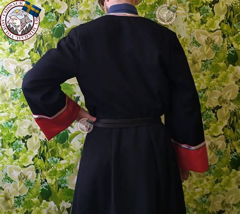 Black Chokha Cossack And Caucasus Traditional Coat Men S Etsy