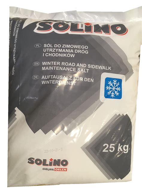 Sól drogowa 25 kg Solino HYDROLAND HYDROLAND Sól drogowa solarki