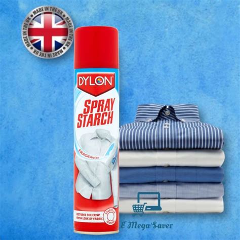 🇬🇧dylon Spray Iron Starch 300ml 1044fl Oz Shopee Malaysia