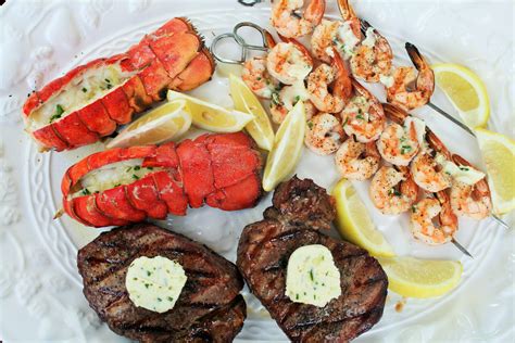 Grilled Surf And Turf For Two Recipe Surf Turf Cooking Food Recipes