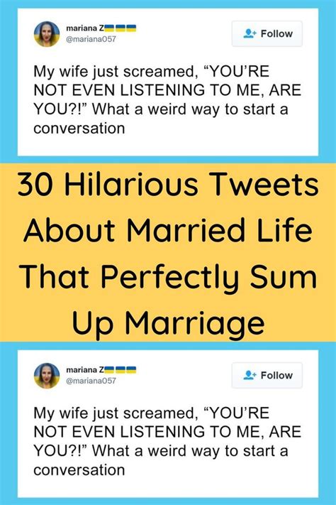 30 Hilarious Tweets About Married Life That Perfectly Sum Up Marriage