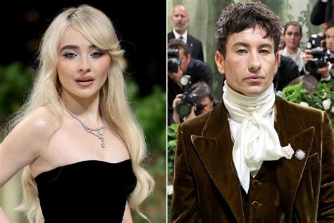 Sabrina Carpenter And Barry Keoghan Show Pda During 2024 Met Gala Debut
