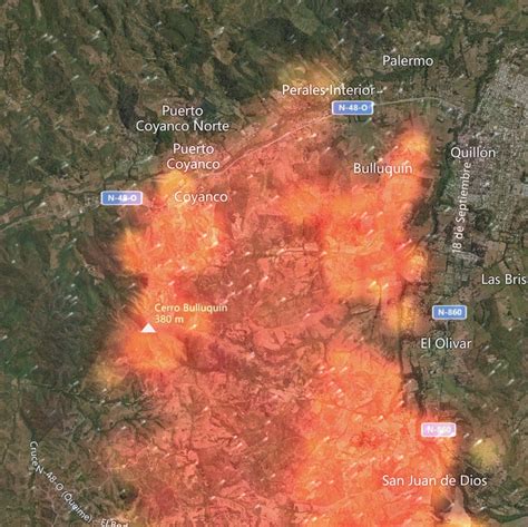 Onemi Ordena Evacuación De Coyanco Por Gigantesco Incendio Forestal