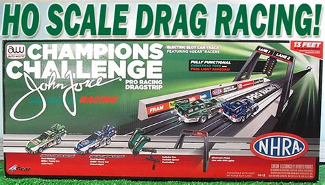 Auto World Drag Racing Set - Home Racing World & Slot Car Garage