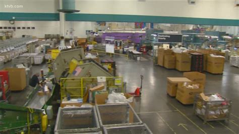 A Look Inside Boises Mail Processing Center As Workers Take On The