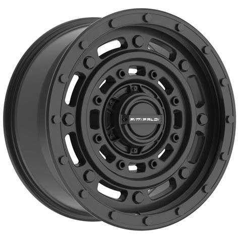 Fittipaldi Offroad FT107 Satin Black PowerHouse Wheels Tires