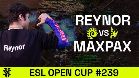 Reynor Vs Maxpax Esl Open Cup Europe Youtube