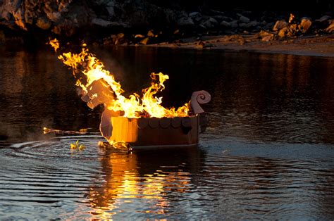 Viking Funeral For My Father WONDERLAND