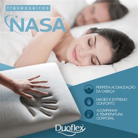 Melhor Travesseiro Da Nasa - Travesseiro Da Nasa 3d Conforto Duoflex Antiacaro Original - Carrefour