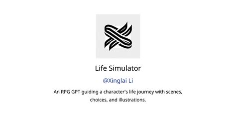 Life Simulator Gpts Features And Functions Examples And Prompts Gpt