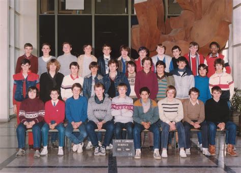 Photo De Classe Seconde De 1983 Lycée Paul Langevin Copains Davant