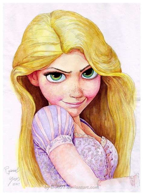 Rapunzel 4 Disney Tangled By B AGT On DeviantArt