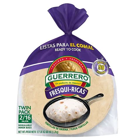 Guerrero Fresqui Ricas Flour Tortillas 2133 Oz 2 Pk Sams Club