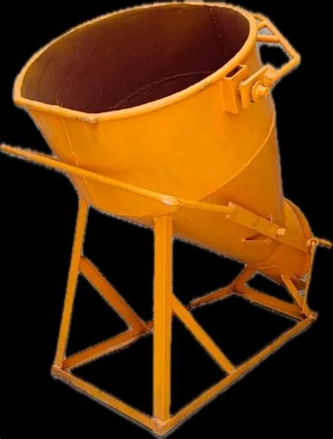 Tower Crane Concrete Bucket For Industrial Capacity 200 500 Litre