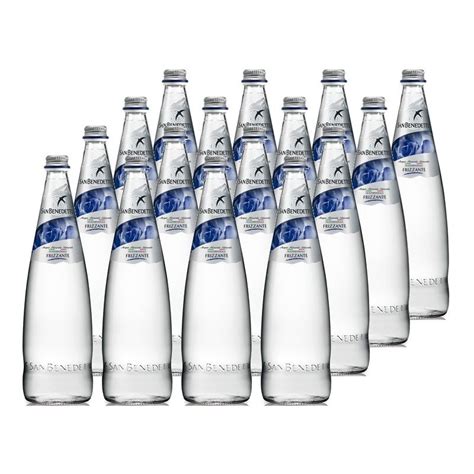 Acqua San Benedetto 1 L X 12 Bt FRIZZANTE In Vetro A Rendere