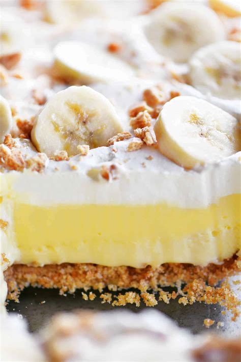 Best Banana Cream Pie Recipe Graham Cracker Crust Banana Poster