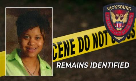 Vpd Releases Identity Of Remains Found In March Suspects Homicide Vicksburg Daily News