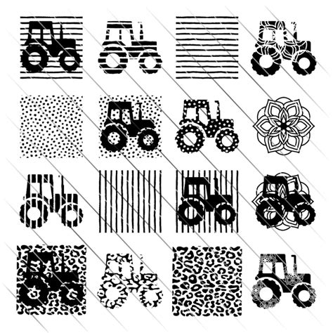 Plotterdatei L Wenjunges Traktor Abstrakt Private Lizenz Duits