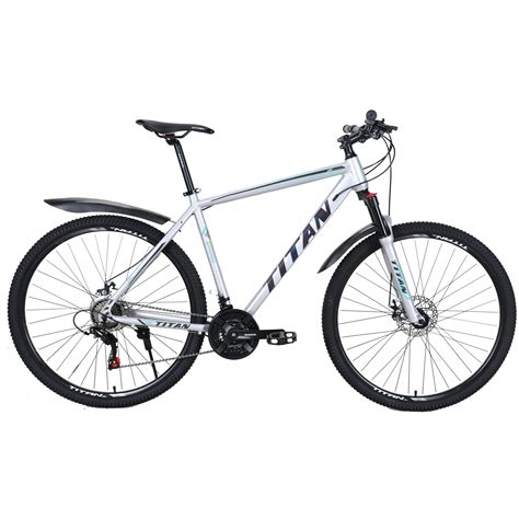 Велосипед Titan Drag МТБ Хардтейл 2022 27,5" 17" Сірий (1649924078 ...