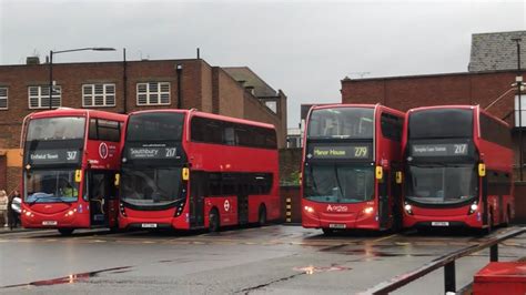 Fast Driver Journey On London Bus Route Arriva London North