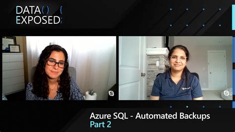 Azure Sql Automated Backups Part 2 Data Exposed Youtube