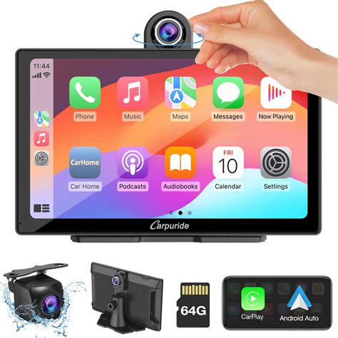 CARPURIDE W905 Apple Carplay Inalámbrico Android Auto Pantalla Táctil