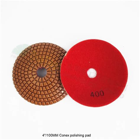 Shdiatool Pcs Bowl Shaped Wet Diamond Polishing Pads For