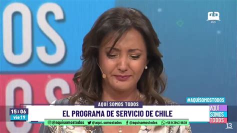 Priscilla Vargas rompe en llanto tras difícil momento en Canal 13