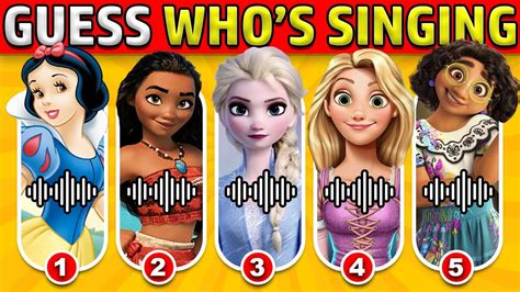 Guess Who S Singing Disney Song Quiz Challenge Snow White