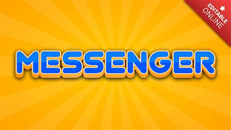 Messenger Best Price Text Effect Generator