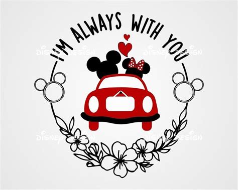 I Am Always With You SVG Wreath Svg Disney Love Sgv Etsy Disney