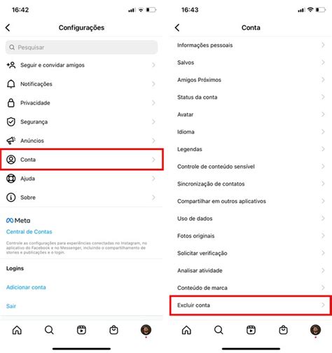 Como Excluir A Conta Do Instagram Pelo Aplicativo