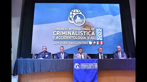 Primer Congreso Internacional De CriminalÍstica Y AccidentologÍa Vial