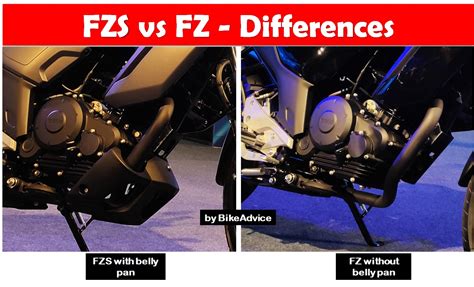 Yamaha FZ Vs FZS Differences List With Photos BikeAdvice Latest