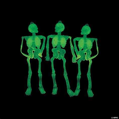 Glow In The Dark Skeletons Oriental Trading