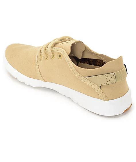 Etnies Women's Scout Taupe Shoes | Zumiez