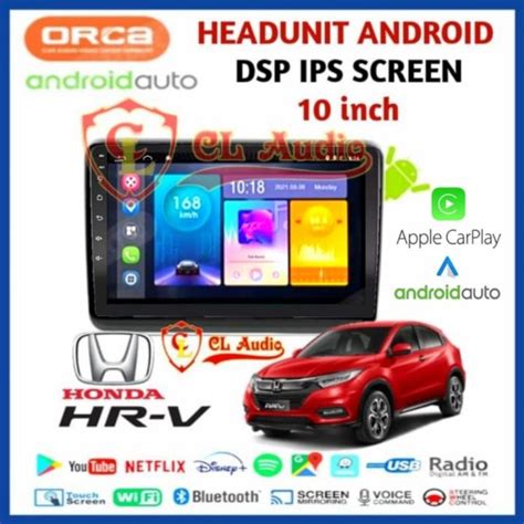 Jual Head Unit Android Orca Inch Oem Honda Hrv Dsp Ips Soket Pnp