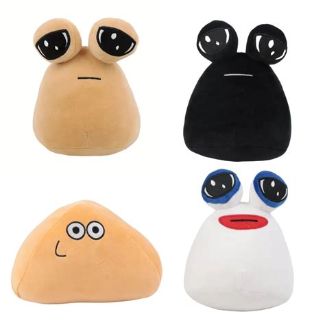 8 6 Hot Game My Pet Alien Pou Plush Toy Stuffed Potato Doll Toys