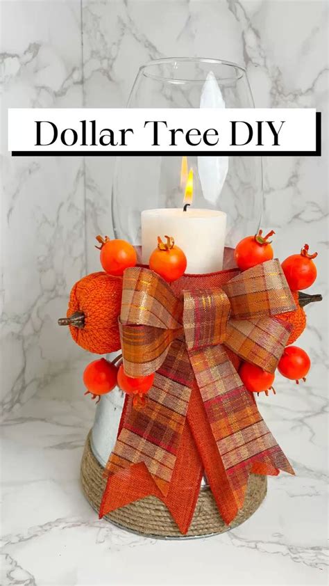 Dollar Tree DIY Fall Centerpiece, DIY Centerpiece, Fall Home Decor ...