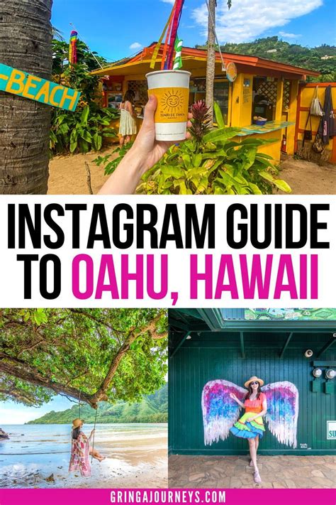 Oahu Instagram Spots 25 Beautiful Places To Visit On Oahu Hawaii Trip Planning Oahu Travel